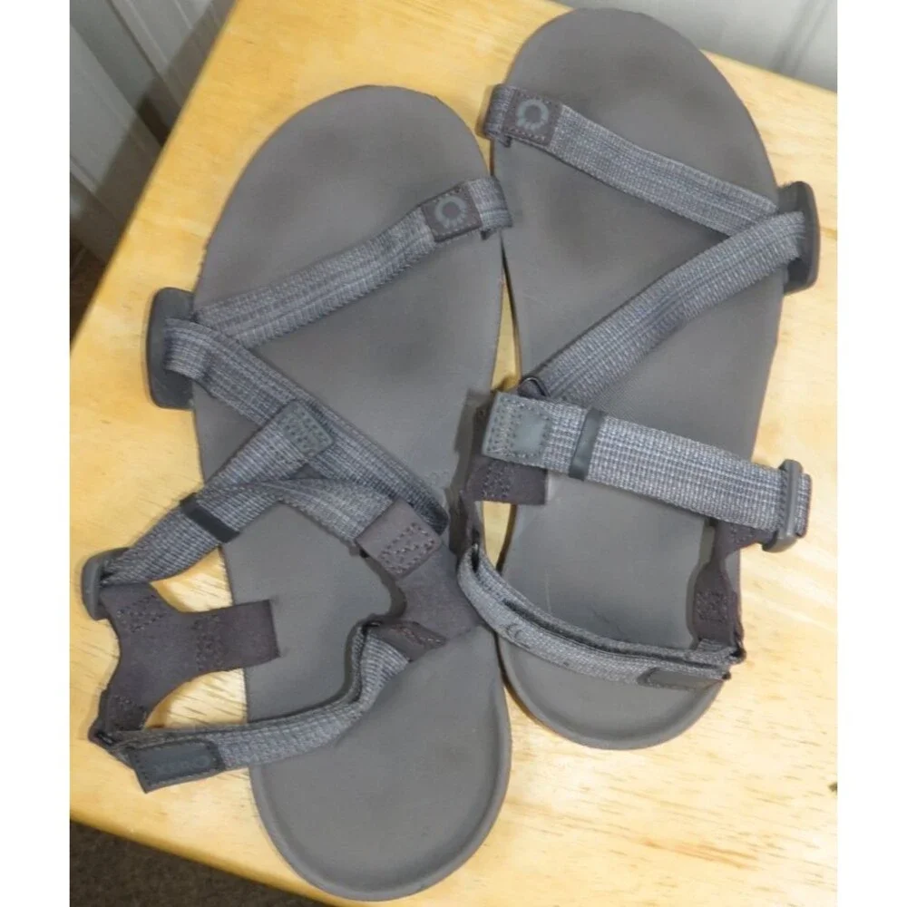 Xero Shoes Z-Trail EV Light Minimalist Sandals Men's Size 11 Gray Hiking
